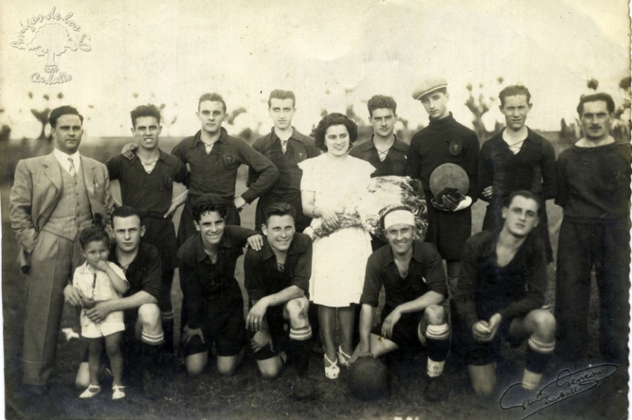 1950 - El equipo con la madrina